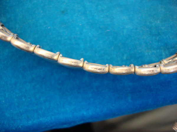 Vintage Chunky Buckle Bracelet - Sparkling Silver Tone Statement Piece