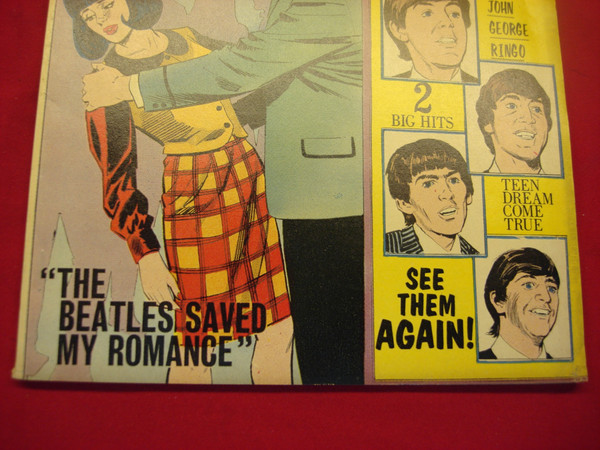 Summer Love #47 Comic (Oct 1966) - The Beatles Saved My Romance - Charlton Comics - Fine/VF
