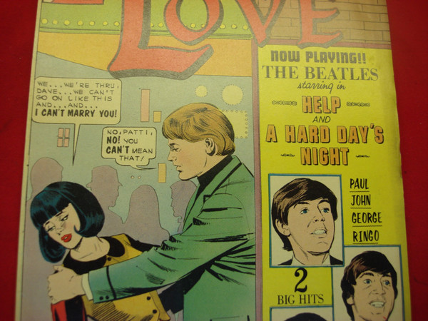 Summer Love #47 Comic (Oct 1966) - The Beatles Saved My Romance - Charlton Comics - Fine/VF