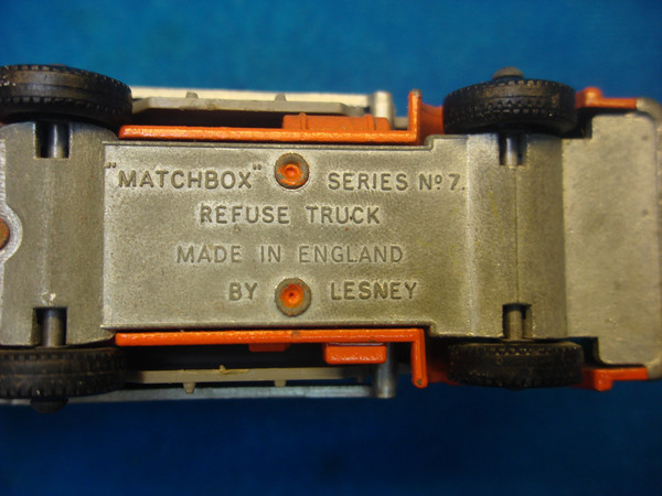 Vintage 1966 Matchbox Lesney No. 7C Ford Refuse Truck - Excellent Condition