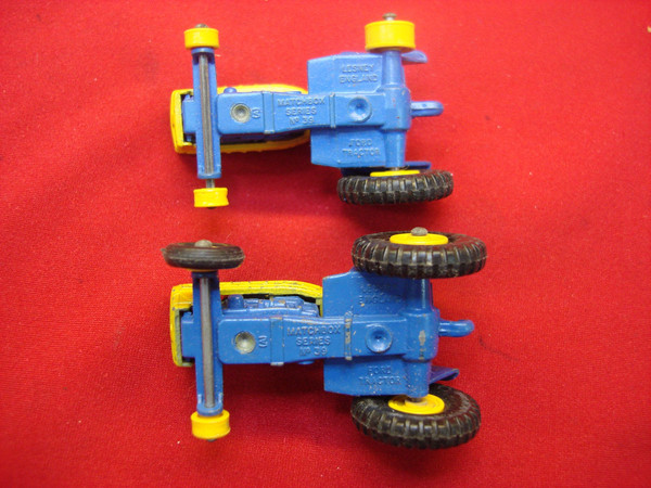 Vintage Matchbox Lesney No. 39C Ford Tractors - Project Car (Needs Tires)