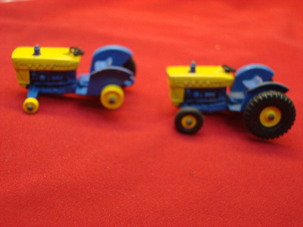 Vintage Matchbox Lesney No. 39C Ford Tractors - Project Car (Needs Tires)