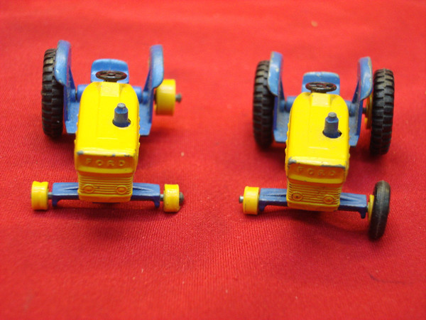 Vintage Matchbox Lesney No. 39C Ford Tractors - Project Car (Needs Tires)