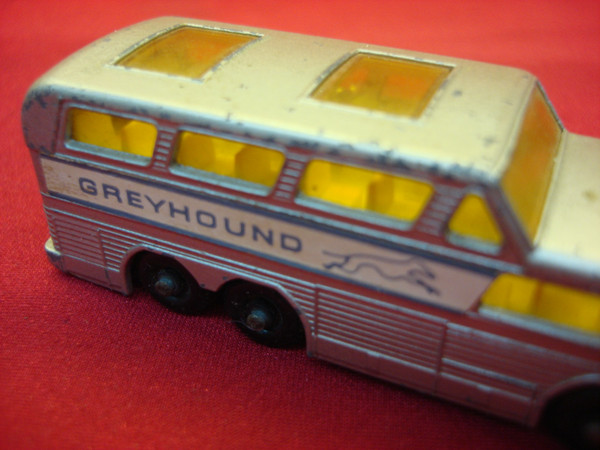 Vintage Matchbox Lesney No. 66C Greyhound Coach (1967) - Mild Playwear