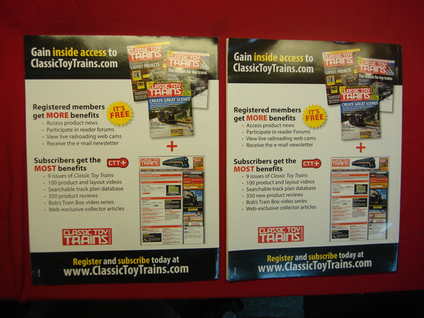 Lionel Trains Collector's Books: 2 Special Editions from Classic Toy Trains Magazine