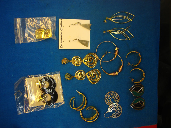Vintage Estate Costume Earrings Lot of 10 - Unique Styles & Collectible Finds