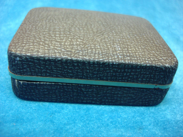 Vintage Gold Tone Mod Design Cufflinks & Tie Tac Set - New In Box