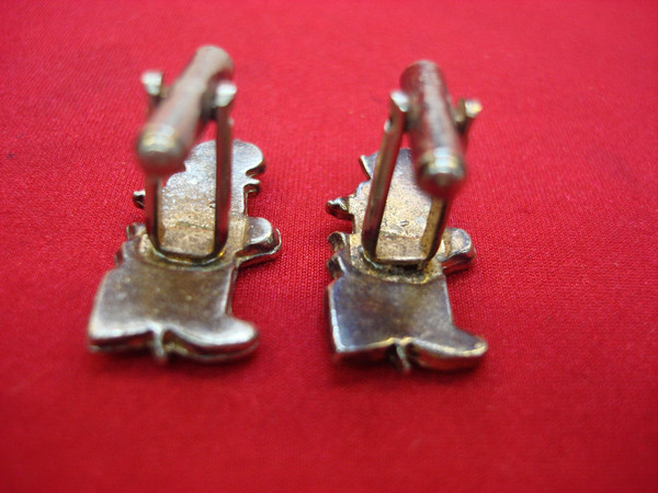 Antique Car Cufflinks - Vintage Miniature Cars (1 1/8 Inch)