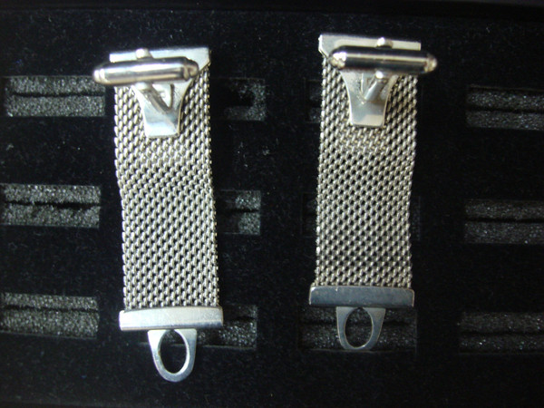 Vintage Silver-Tone Wrap Around Cufflinks - Classic Design