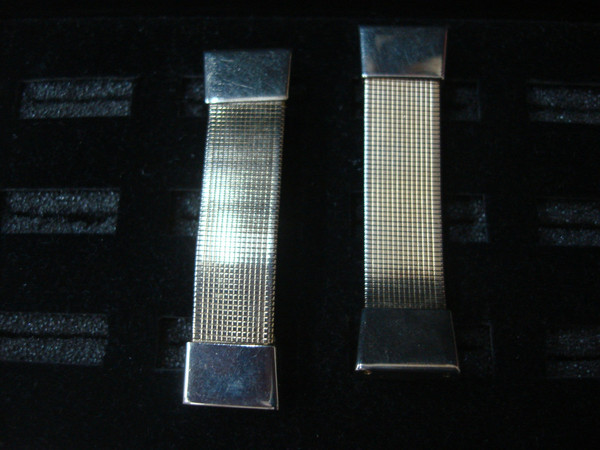 Vintage Swank Kum-a-Part Gold Tone Wrap Around Cufflinks #34 - Classic Style
