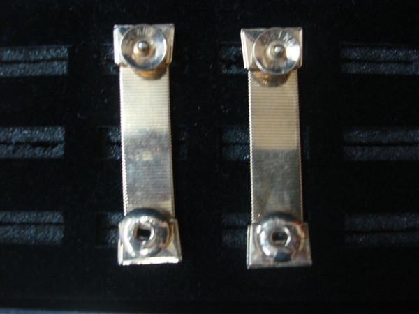 Vintage Swank Kum-a-Part Gold Tone Wrap Around Cufflinks #34 - Classic Style