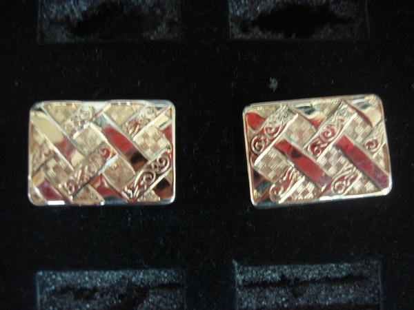 Vintage Spiedel Gold Tone Cufflinks #48 - Classic & Stylish Formalwear