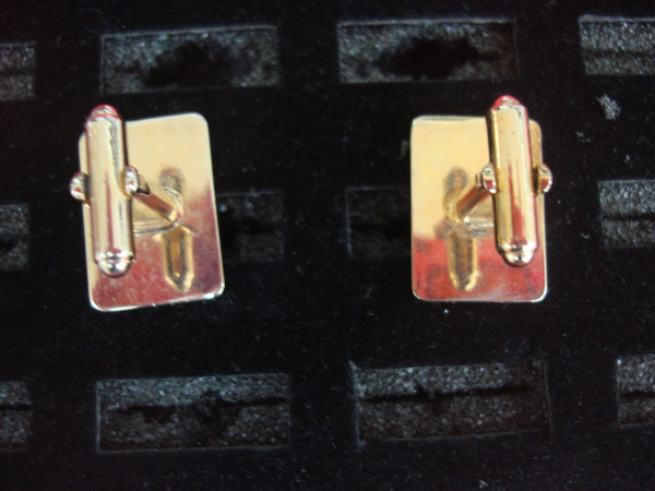 Vintage Spiedel Gold Tone Cufflinks #48 - Classic & Stylish Formalwear