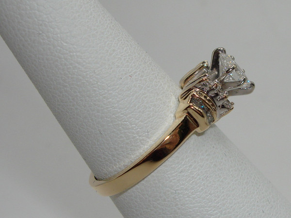 Gorgeous 14K Gold Marquise Diamond Engagement Ring (1/2 CTW, Size 6.5)