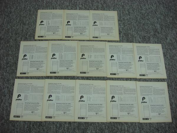 Vintage 1971 Philadelphia Phillies Photo Set (13 Cards) - Jim Bunning, Larry Bowa & More! 