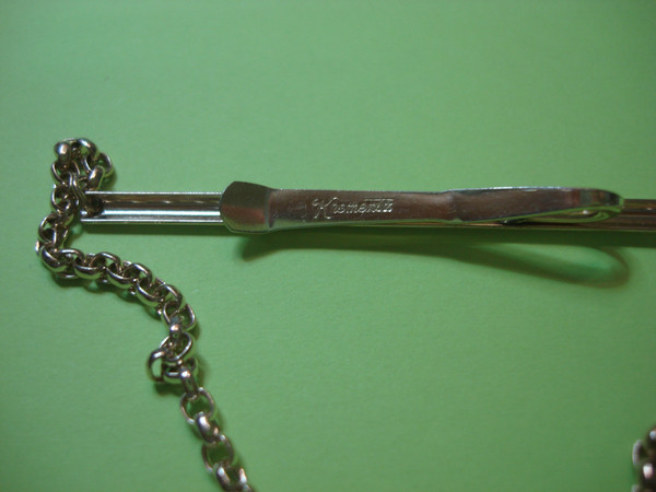 Vintage Krementsz Gold Tone Tie Bar Chain - Elegant & Collectible