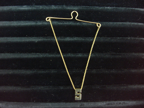 Vintage Gold Tone Tie Chain - Classic Accessory #268