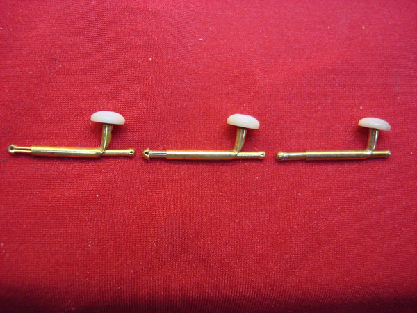 Vintage Mother-of-Pearl Shirt Studs (3 Piece Set) - Estate Jewelry