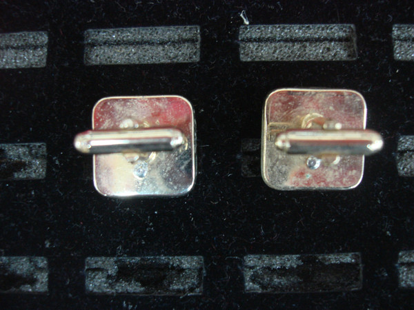 Vintage Gold Tone Stag Cufflinks - Unique Buck Design, Pair #310