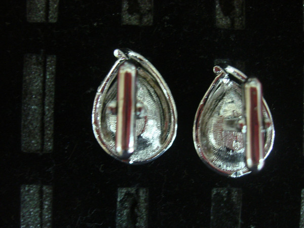 Vintage Silver-Tone Cufflinks - Unique Pair #317 - Classic Style
