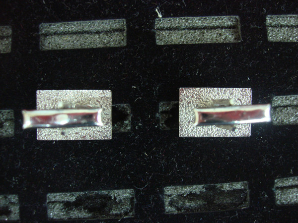 Vintage Silver & Gold Tone Cufflinks - Unique Pair #321