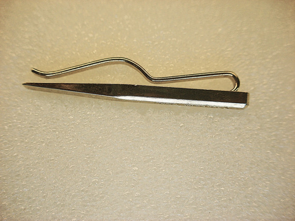 Vintage Gold Tone Snap-On Tools Chisel Tie Clip - Unique Men's Jewelry Gift #346