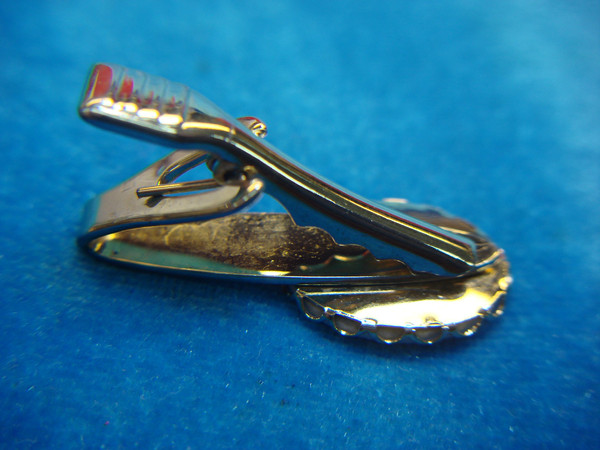 Vintage 1906 Ford Car Lapel Pin Tie Clip - Gold Tone Men's Jewelry