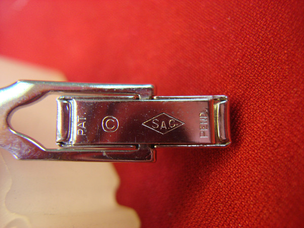 Vintage Sarah Coventry Tom Sawyer Cufflinks - 3D Silver Tone - #5931