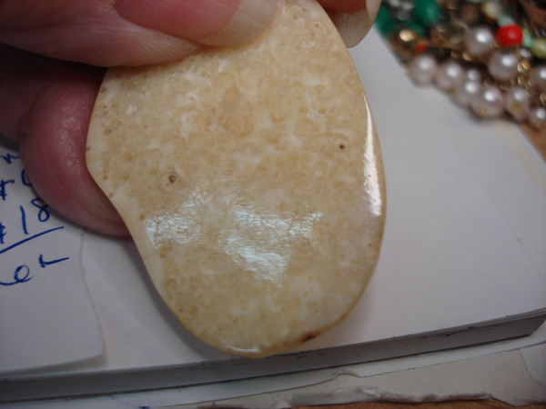 Vintage Signed Diomede, Alaska Baby Seal Carved Pendant - 11.4g