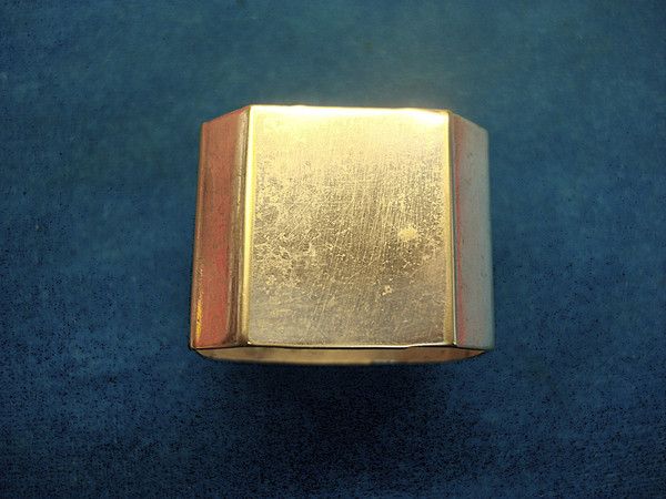 Vintage Leeds Coat of Arms Napkin Ring - Yorkshire, UK Souvenir