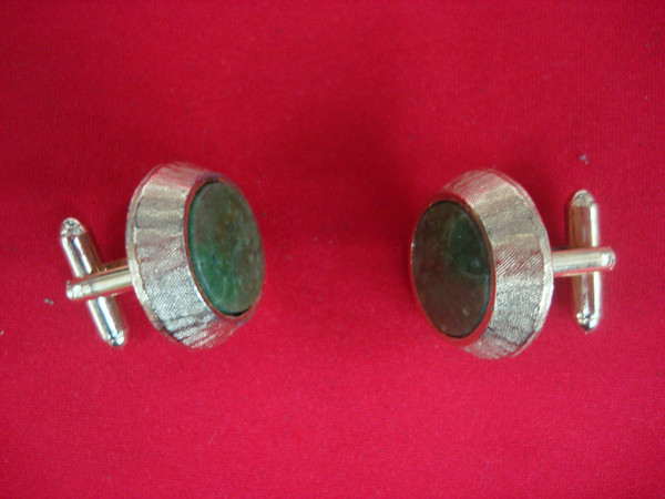 Vintage Dante Gold-Tone Cufflinks - Unique & Stylish Pair (Excellent Condition)