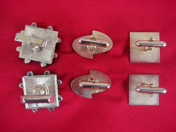 Vintage Gold Tone Cufflinks - Set of 3 Unique Pairs - Formal Accessories #415