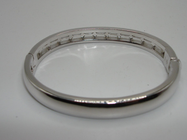 Nadri Swarovski Crystal Hinged Bangle Bracelet - Estate Find, New Old Stock