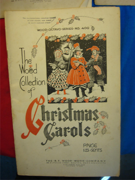 Vintage Christmas Carol Booklets (Set of 5) - 27 Carols - The Wood Collection - No. 400