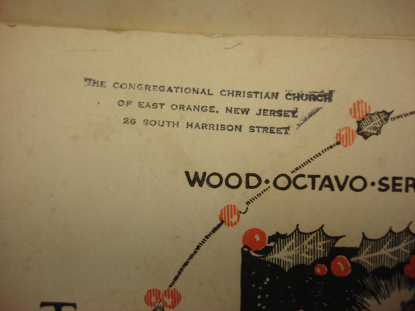 Vintage Christmas Carol Booklets (Set of 5) - 27 Carols - The Wood Collection - No. 400