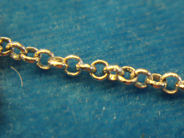 Sparkly Silver Anklet with CZ Stones - Adjustable 9-10 Inch