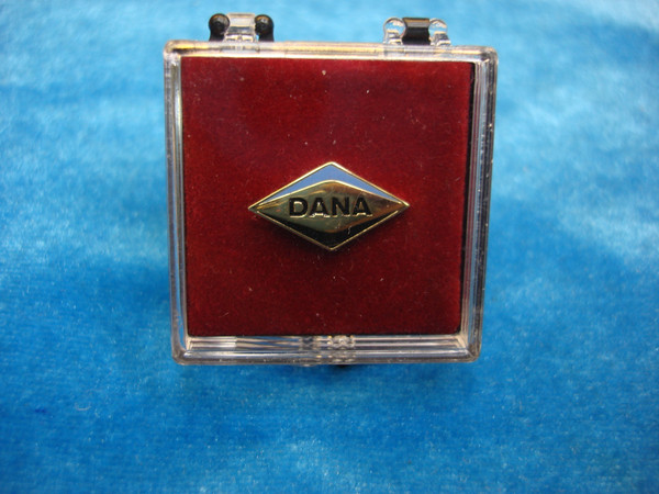 Vintage Dana Corporation Retired Employee Pin - Gold Tone, Excellent Condition