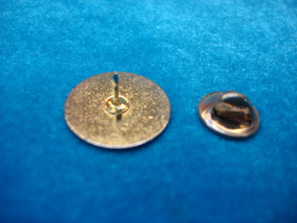 Vintage Gold Tone Nurse's Aide Pin - White/Blue Enamel - Collectible Gift #471