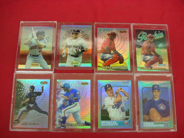 Bowman Chrome & Bowman's Best Refractors Card Lot: Walker, Cordova, RCs