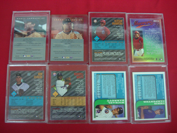 Bowman Chrome & Bowman's Best Refractors Card Lot: Walker, Cordova, RCs