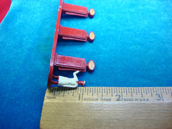 Vintage Lesney A-1 Esso Gas Pump -  Collectible Matchbox Model (3 3/4