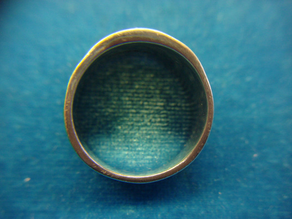 Carolyn Pollack Sterling Silver Southwest Style Cigar Band Ring (Size 10, Pre-Owned)