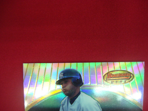 Derek Jeter 1996 Bowman's Best Previews Refractor Rookie Card #BBP 15 RC
