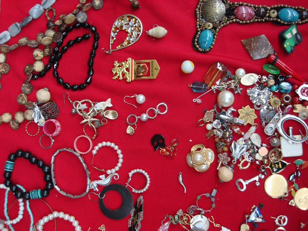 Vintage Costume Jewelry Estate Lot (7 lbs) - Unique & Diverse Pieces