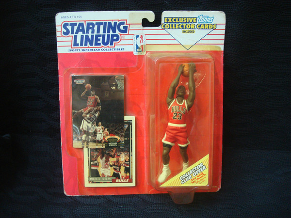 Vintage 1993 Michael Jordan Kenner Starting Lineup Figure - Chicago Bulls - Mint Condition