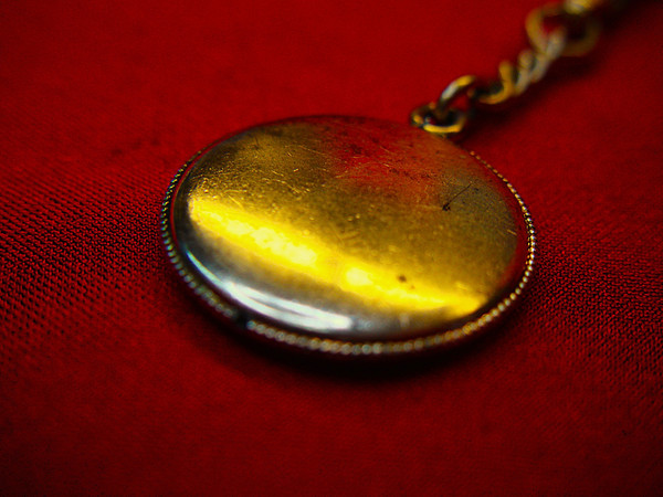 Antique Gold Filled Fob Watch Chain with Fancy Motif - Excellent Condition