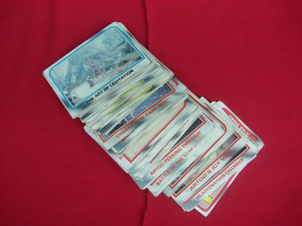 Vintage 1980 Topps Star Wars: The Empire Strikes Back Trading Card Lot (76 Cards)