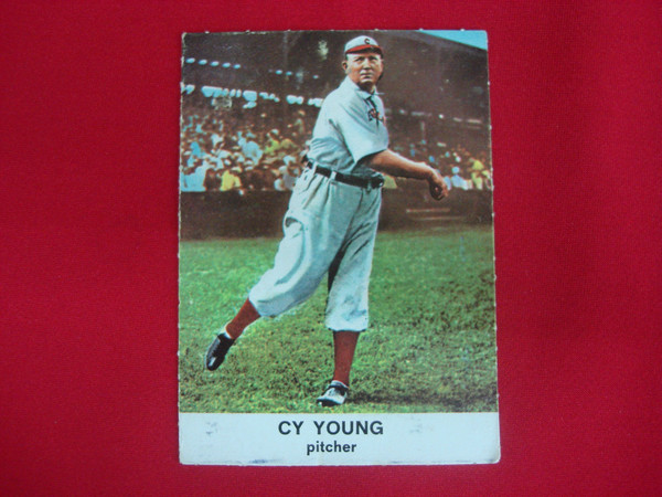 1961 Golden Press Cy Young Baseball Card #33 - Cleveland, St. Louis & Boston AL/NL Teams