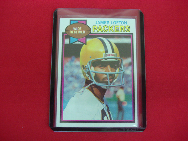 James Lofton 1979 Topps Rookie Card (#310 RC) - Green Bay Packers Legend - PSA Graded