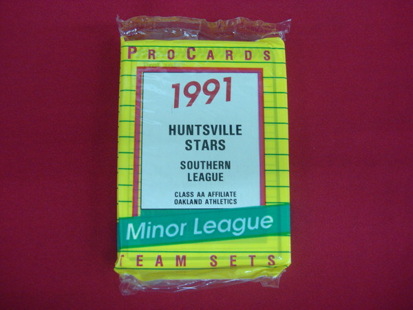 1991 Huntsville Stars ProCards MiLB Team Set (Todd Van Poppel, Oakland Athletics Affiliate) - Factory Sealed